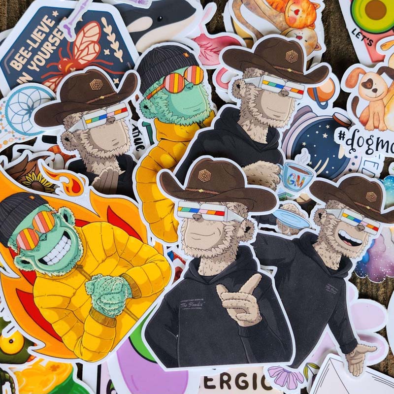 00 - The Rebrand Sticker Pack A -Large